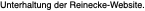 Unterhaltung der Reinecke-Website.